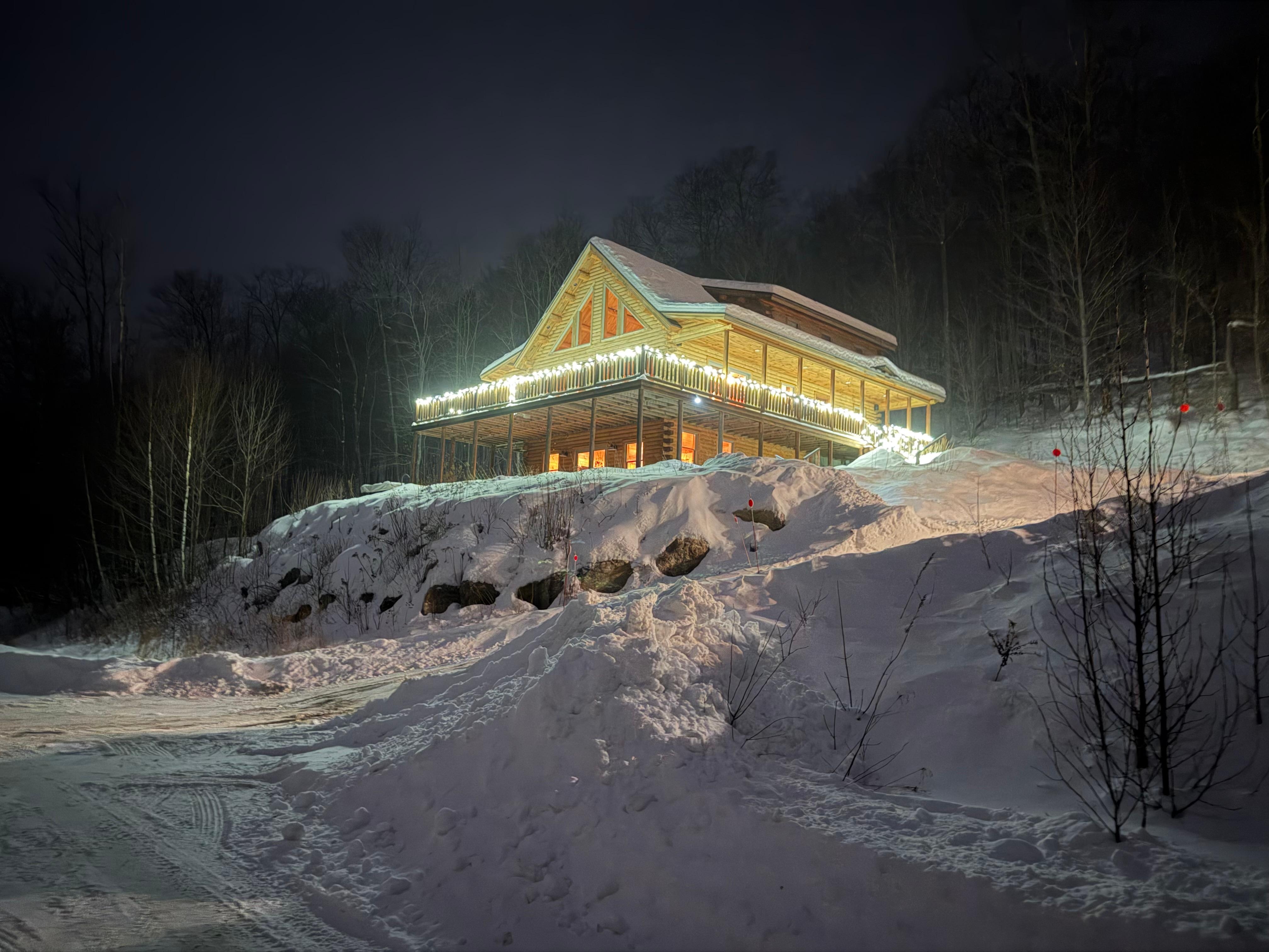 Just after an epic snowstorm!