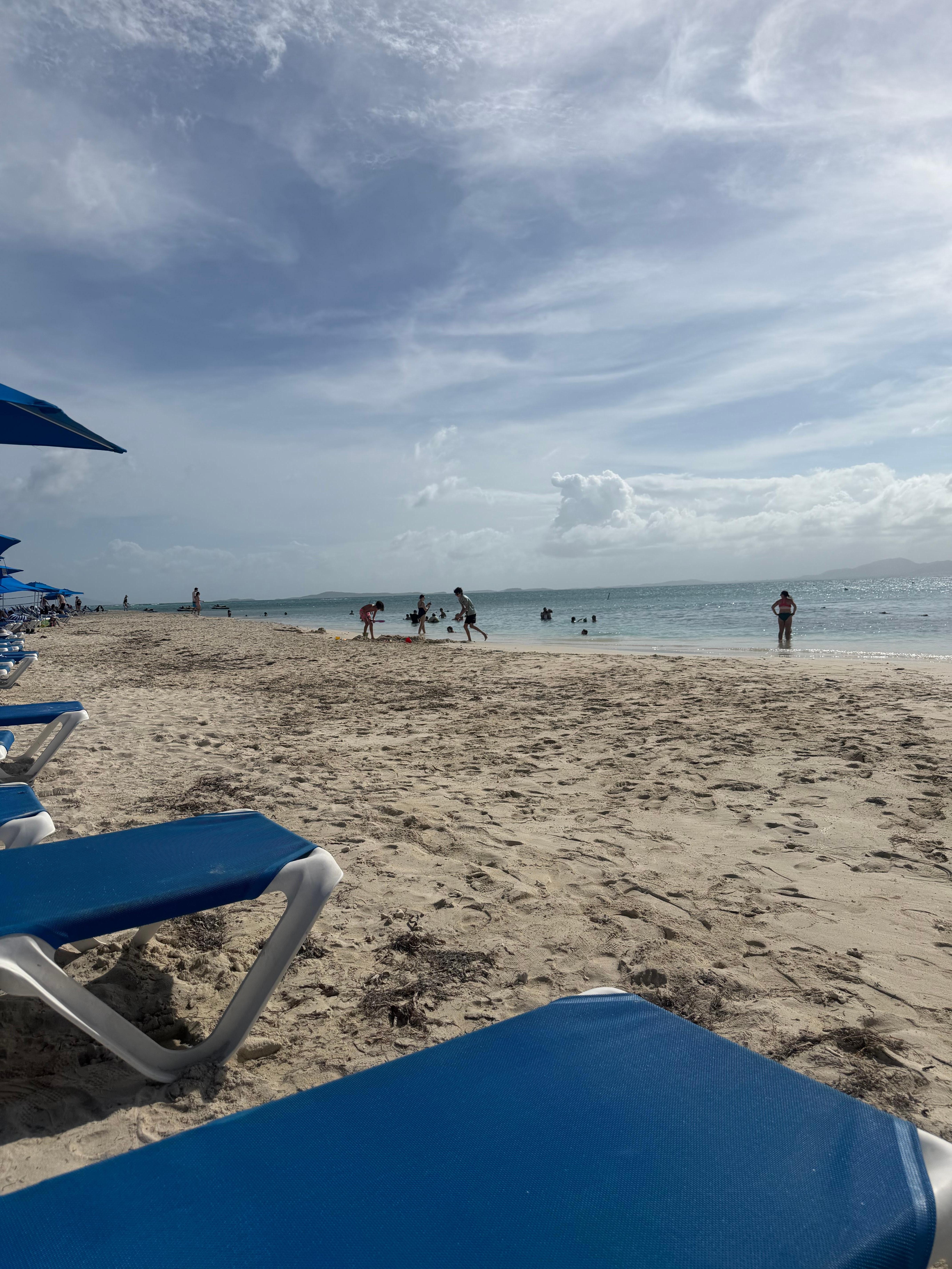 Their beautiful beach! 