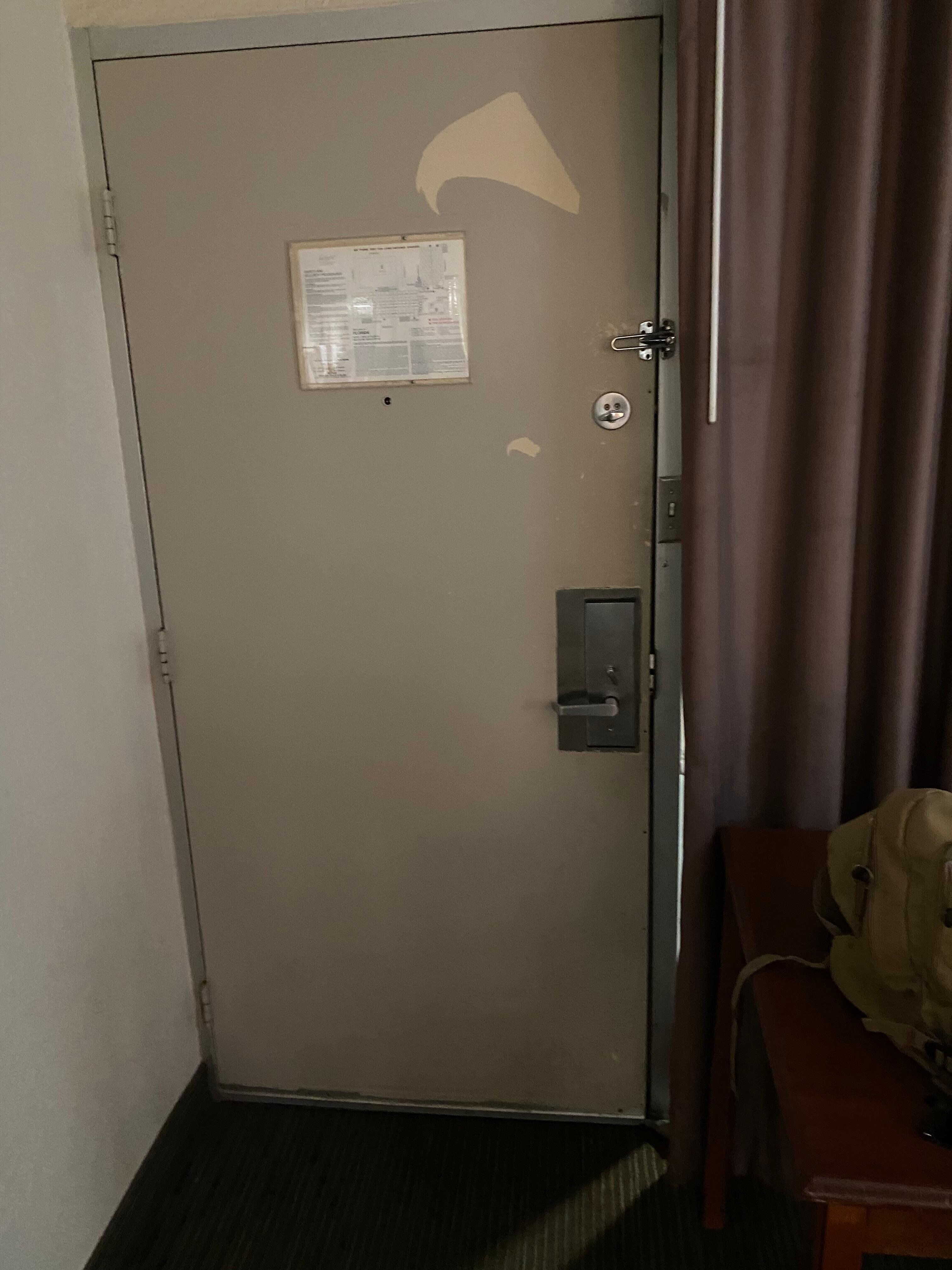 Front exterior door 