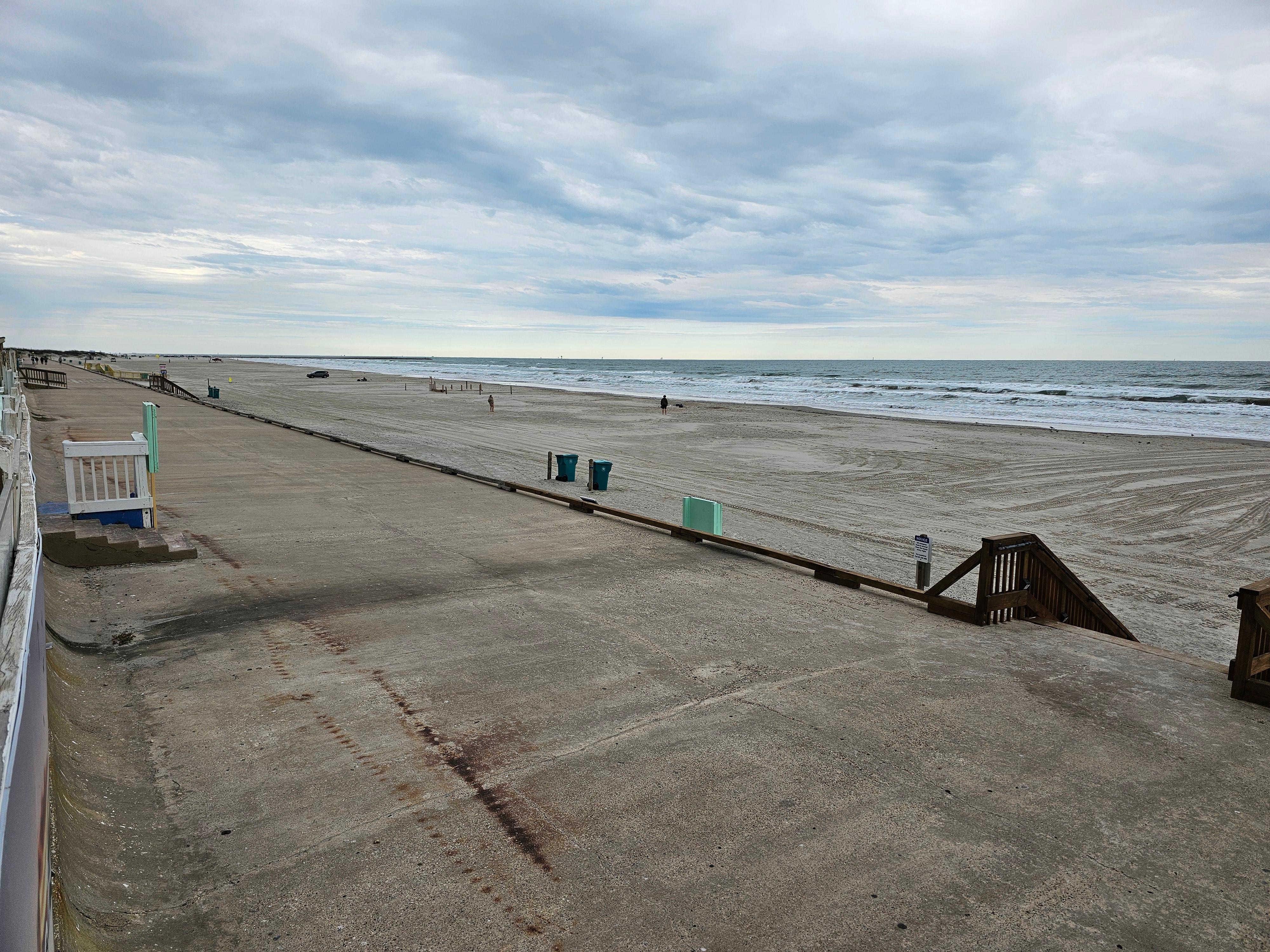 Beach Boardwalk across the Street.