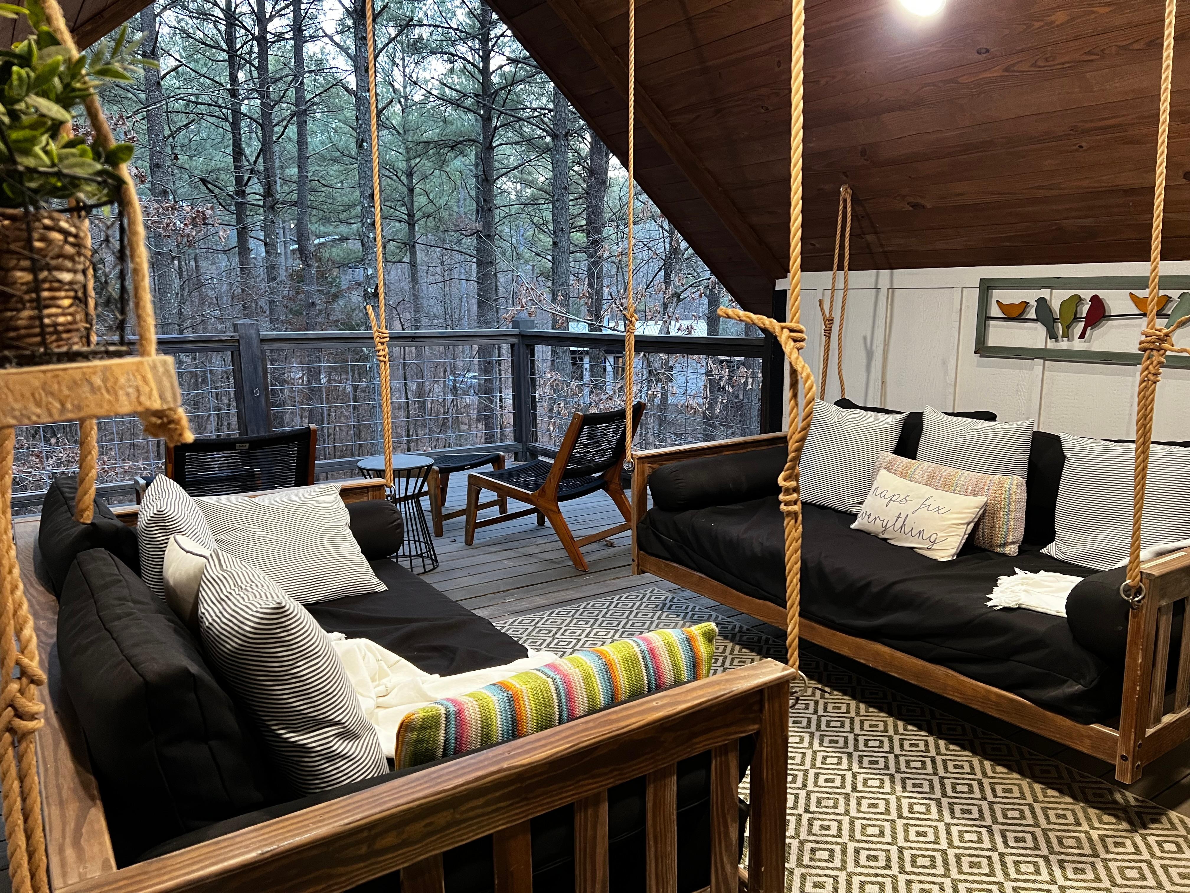 Upstairs sway beds were fantastic! 