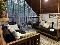 Upstairs sway beds were fantastic!