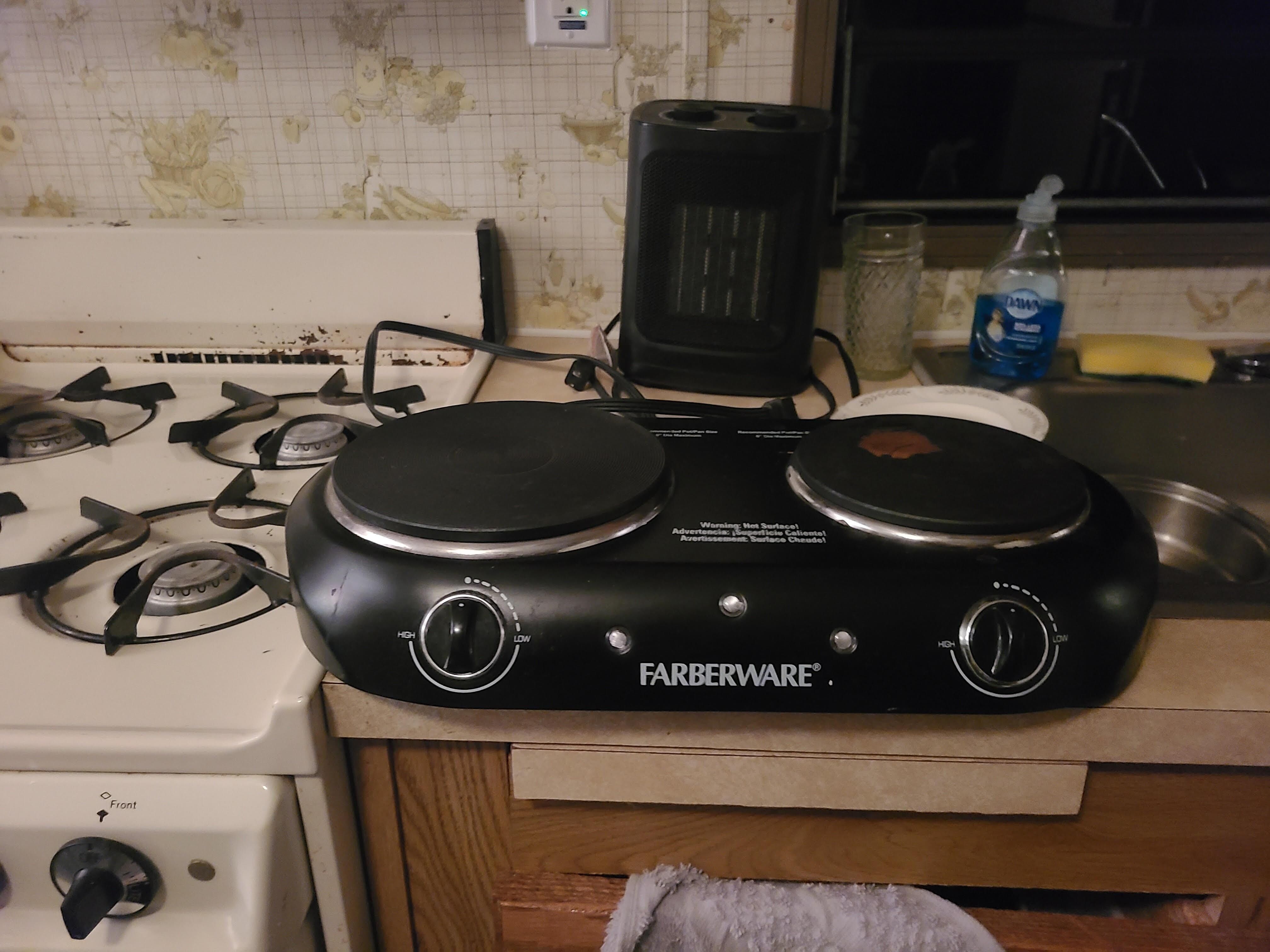 The so called oven and stove. 