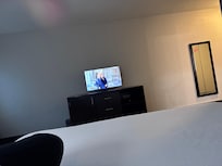 Tv pretty small sadly