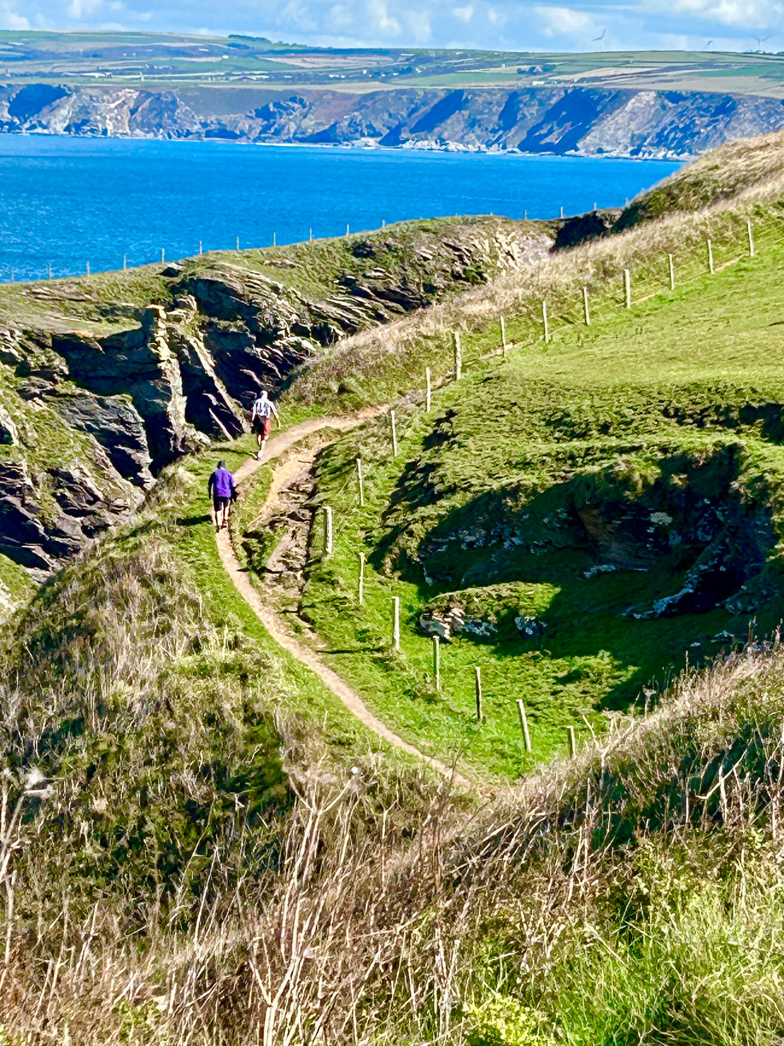 Coastal path near Port Isaac