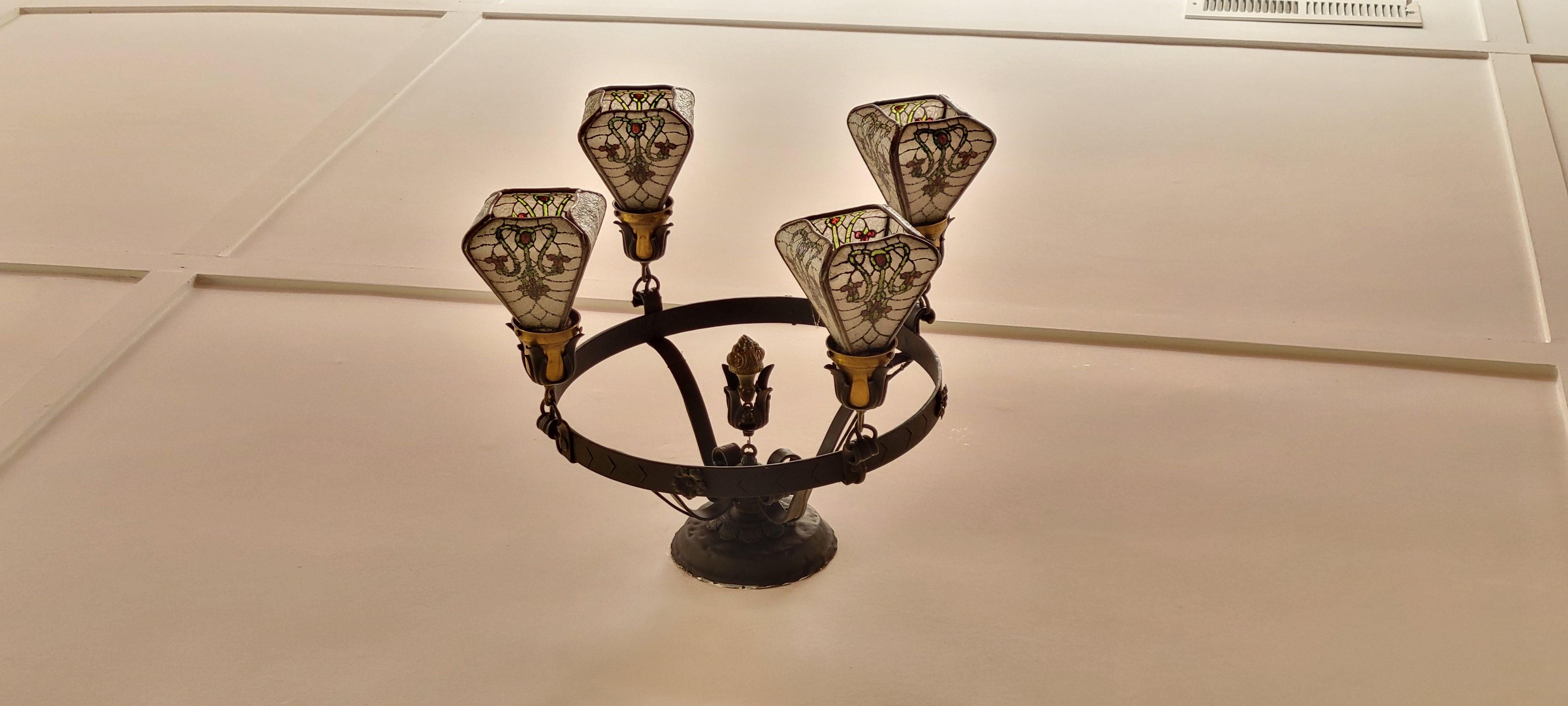 Historic light fixtures