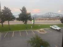 So smokey from the forest fires..... normally a
beautiful view of saddlerock and the walking bridge