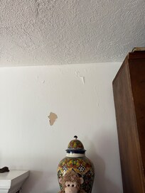 Peeling paint