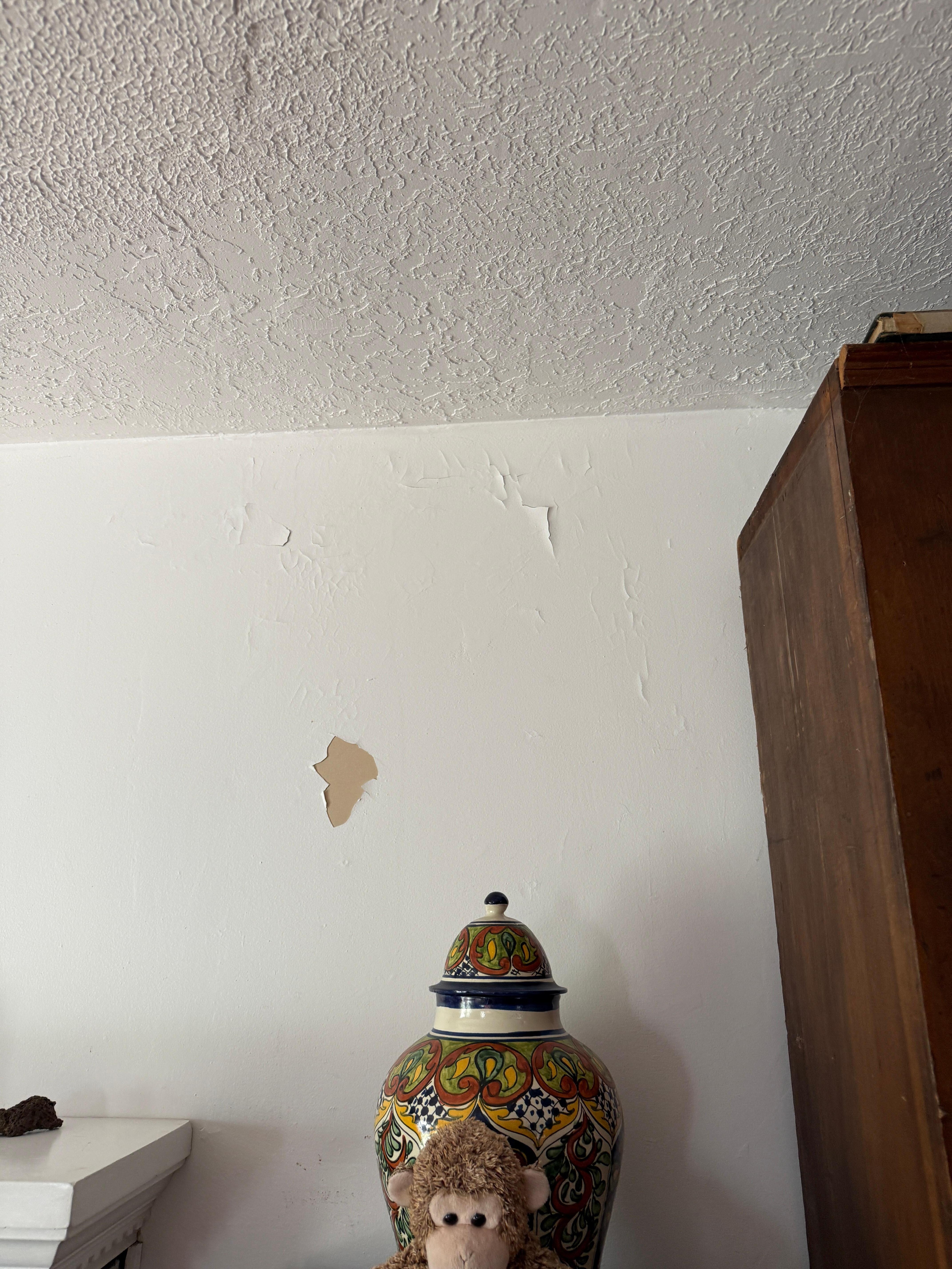 Peeling paint
