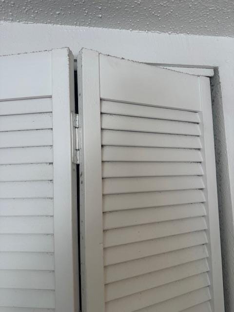 Dust hung from all door tops and louvers 