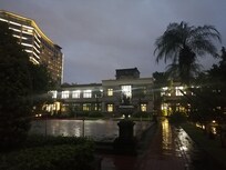 Eslite hotel from the courtyard of creative facility