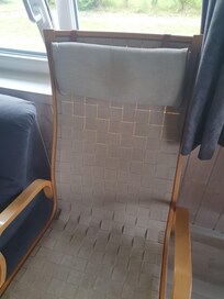 Fettfleck auf dem Sessel