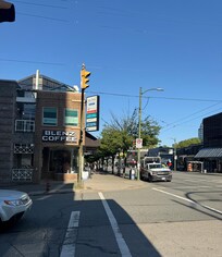 Right across the street