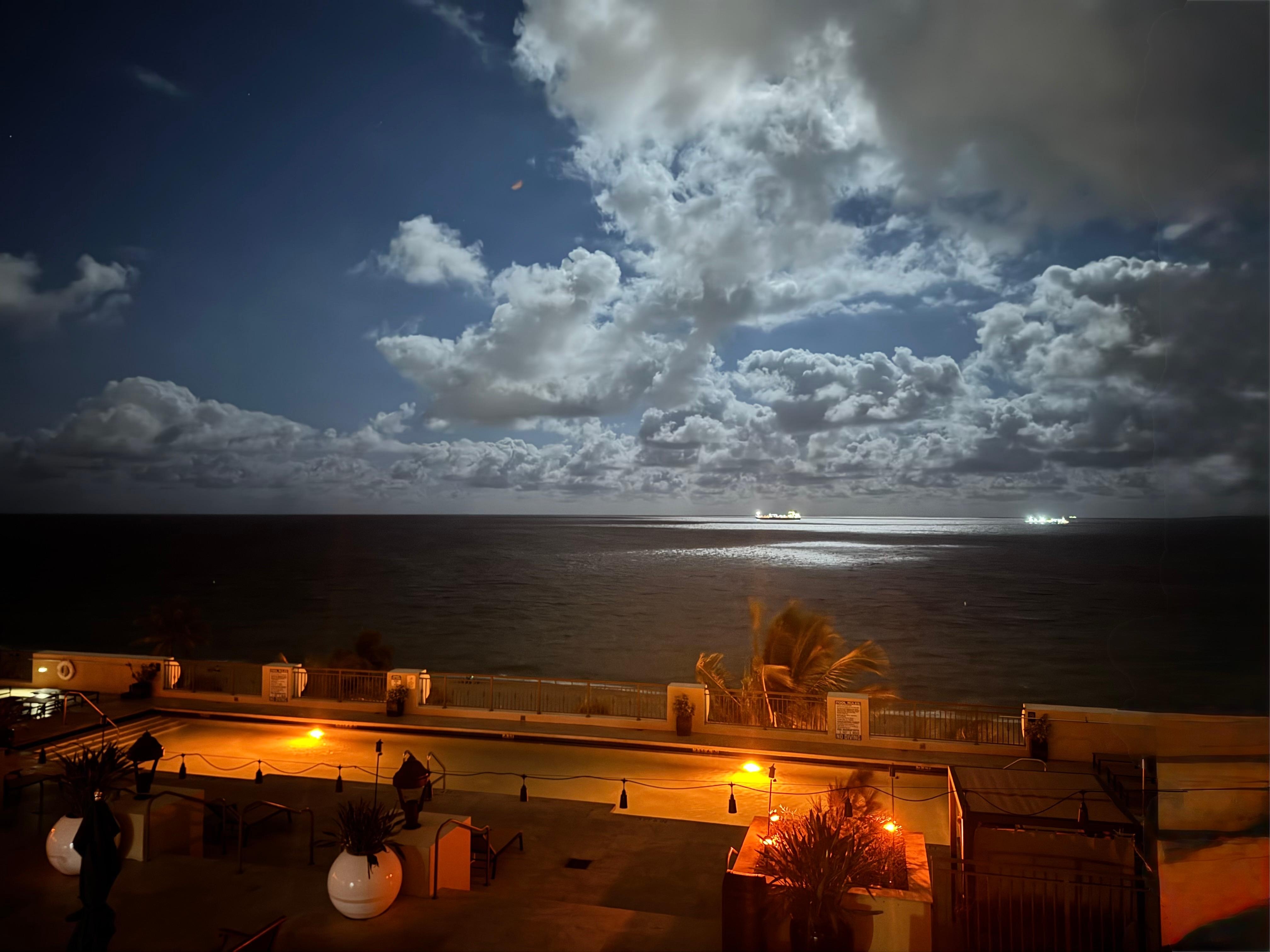 View from the balcony