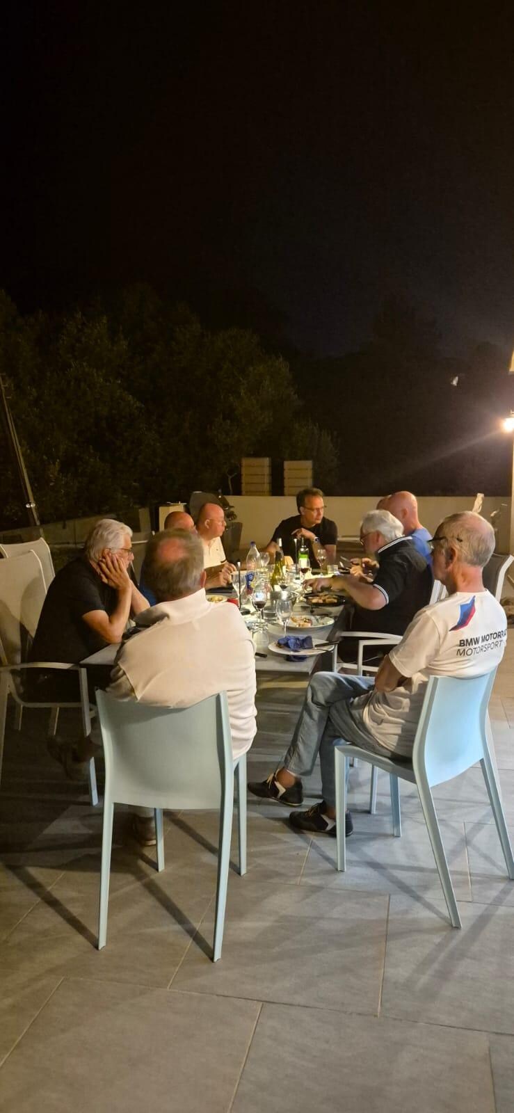 Cena in terrazza 