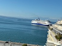 From the roof top terrace
