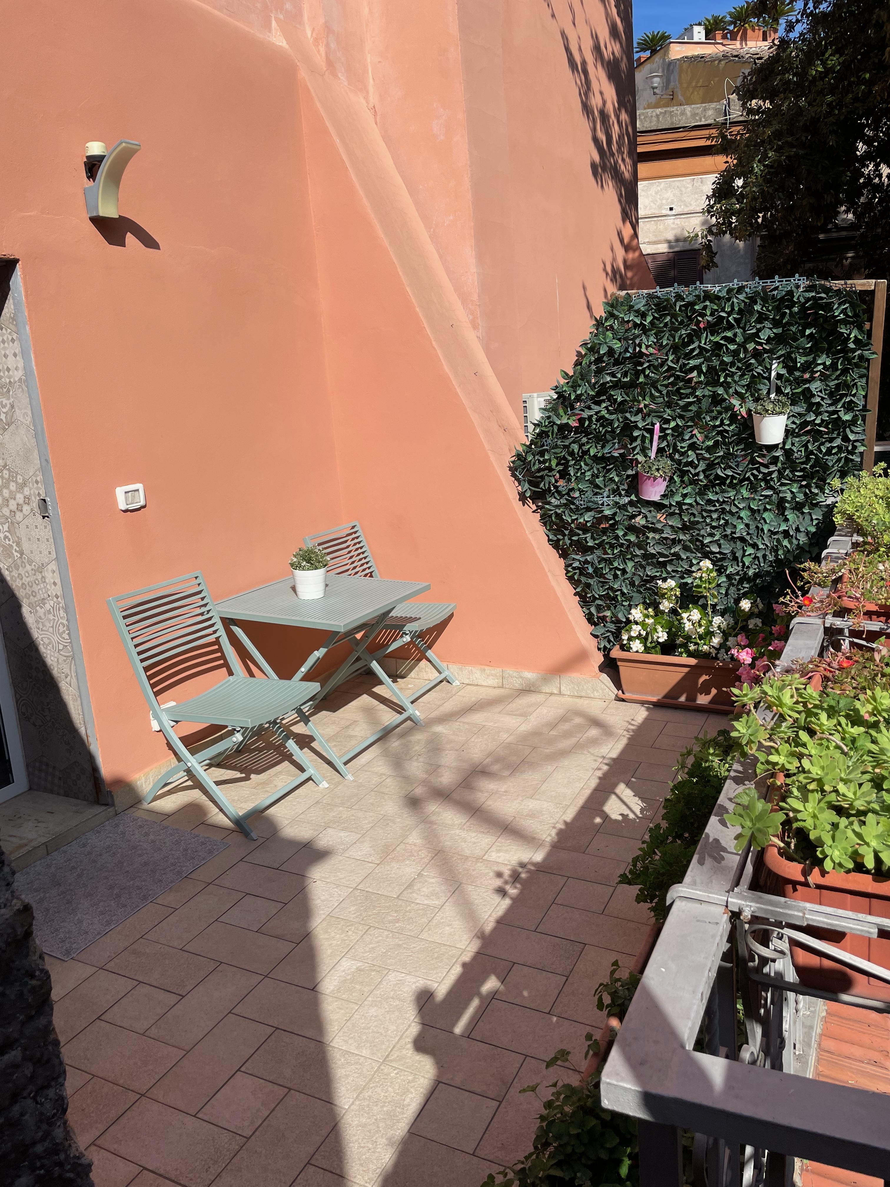 Patio during the day