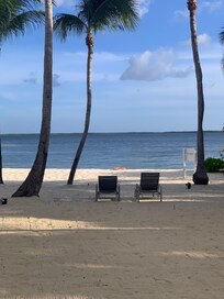 View from our bedroom and living room—beautiful