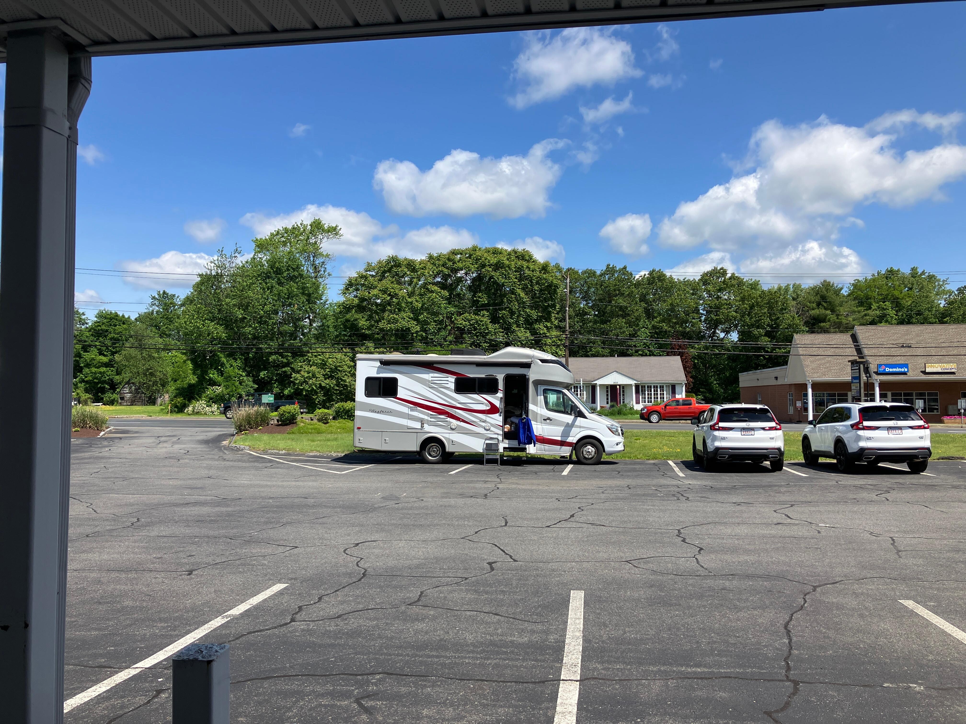 Beautiful, safe area. Plenty of parking even for my RV