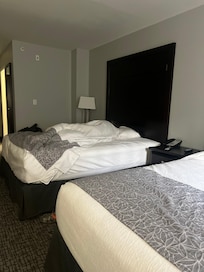 Beds so comfy it’s hard to get up in the morning!