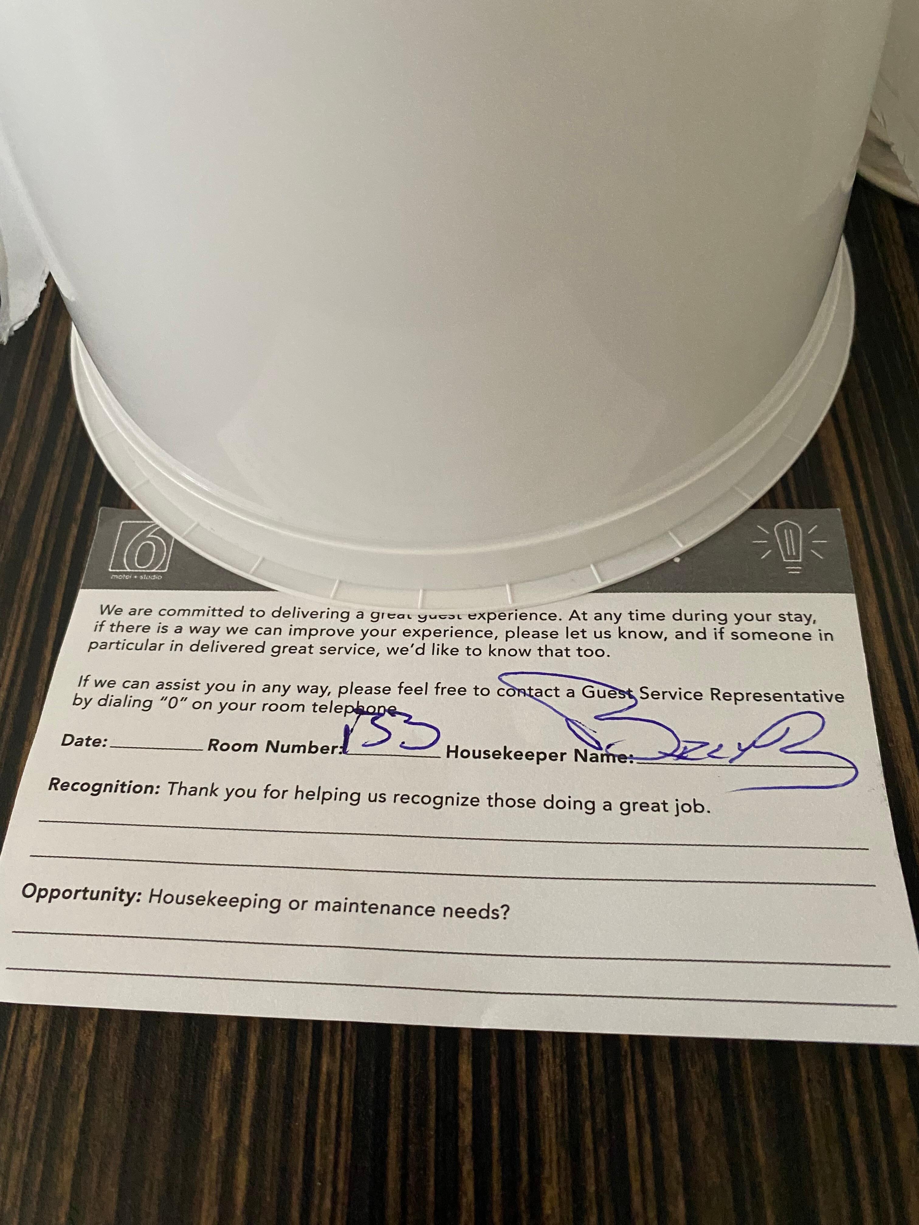 Don’t forget my tip though.