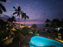 Sunset and a margarita