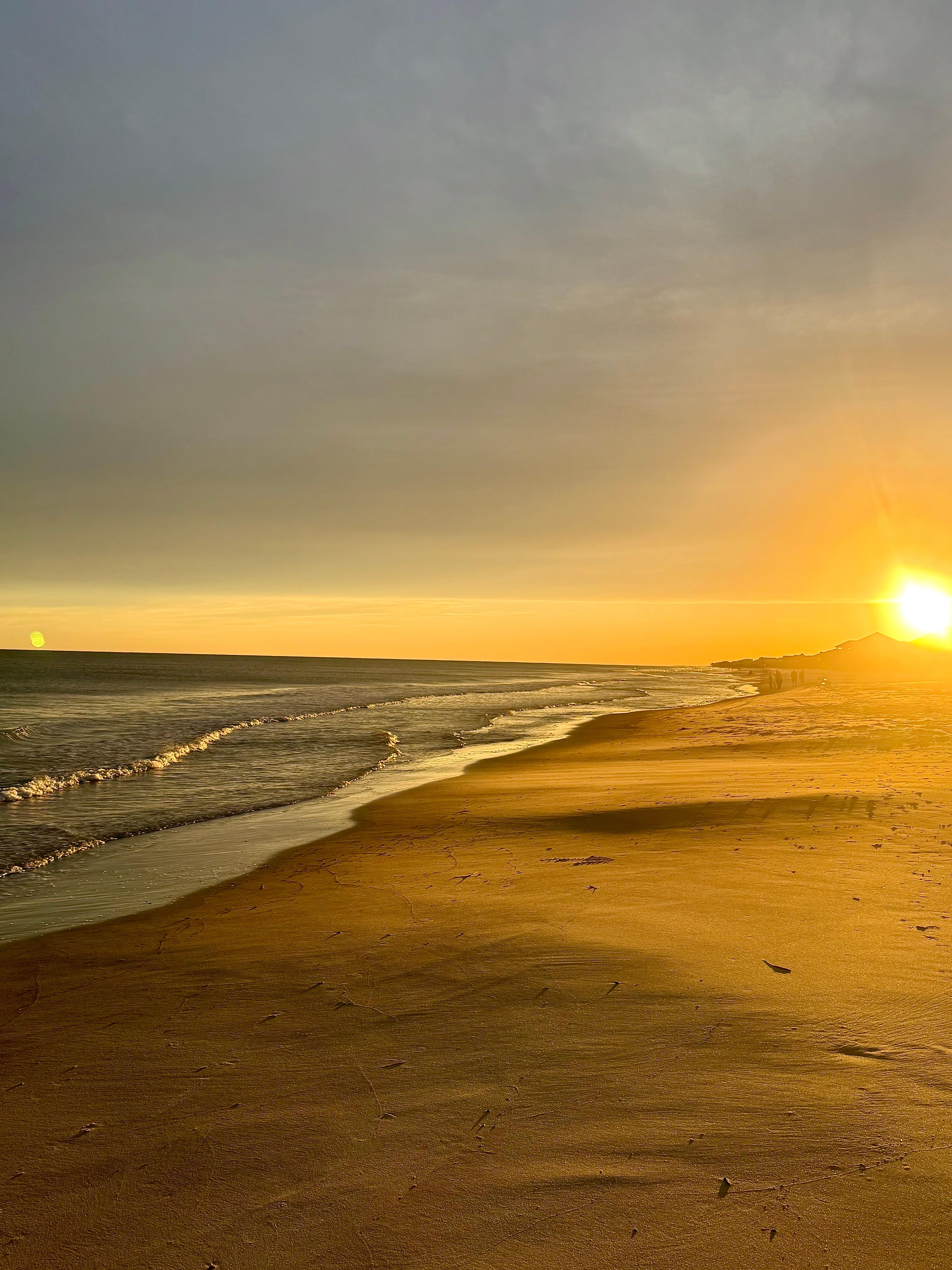 Sunset from the beach