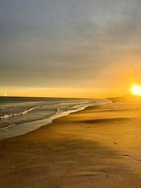 Sunset from the beach