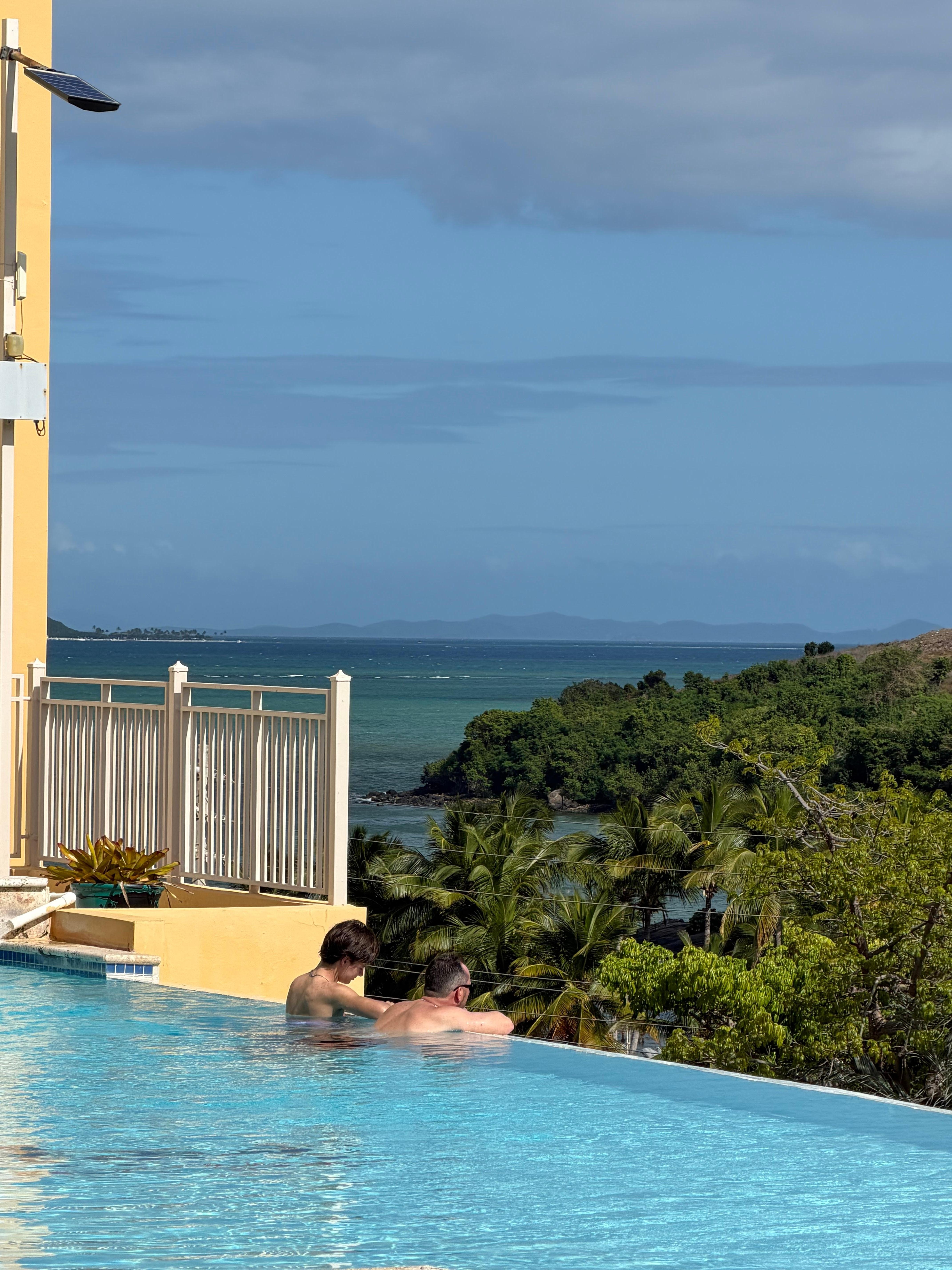 Ocean view from the pool 