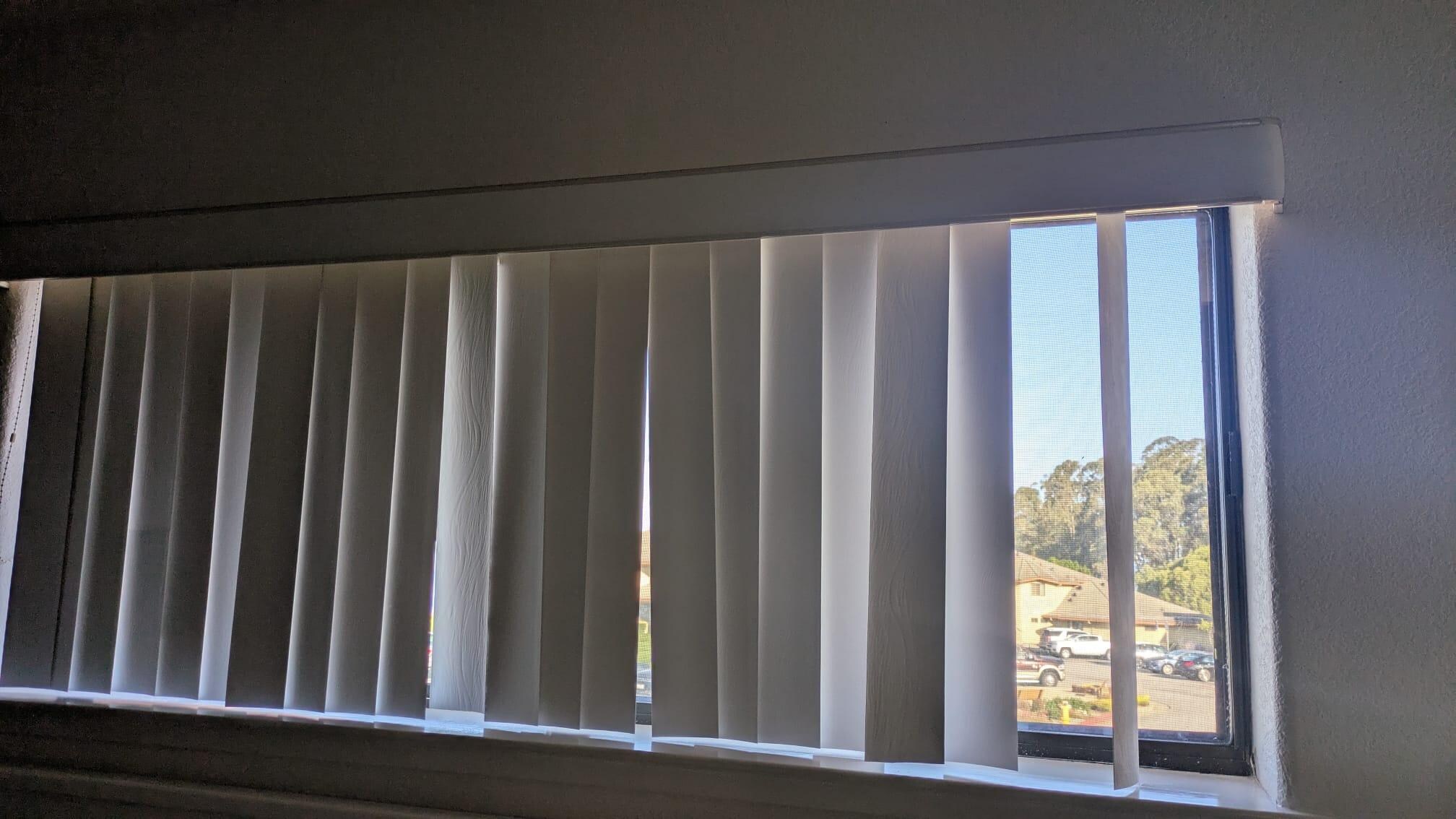 Missing panels in blinds