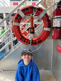 Whale watching on the Prince of Whales… saw a Humpback and followed it most of the trip… COOL! 😎👍🏼❤️
