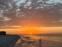 Sunrise from right outside the condo