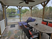 Screened in porch, great for meals
