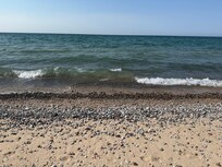 The waves simply put you to sleep or you can jump in to wake up.