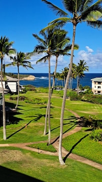 View from balcony looking towards Shipwreck Beach