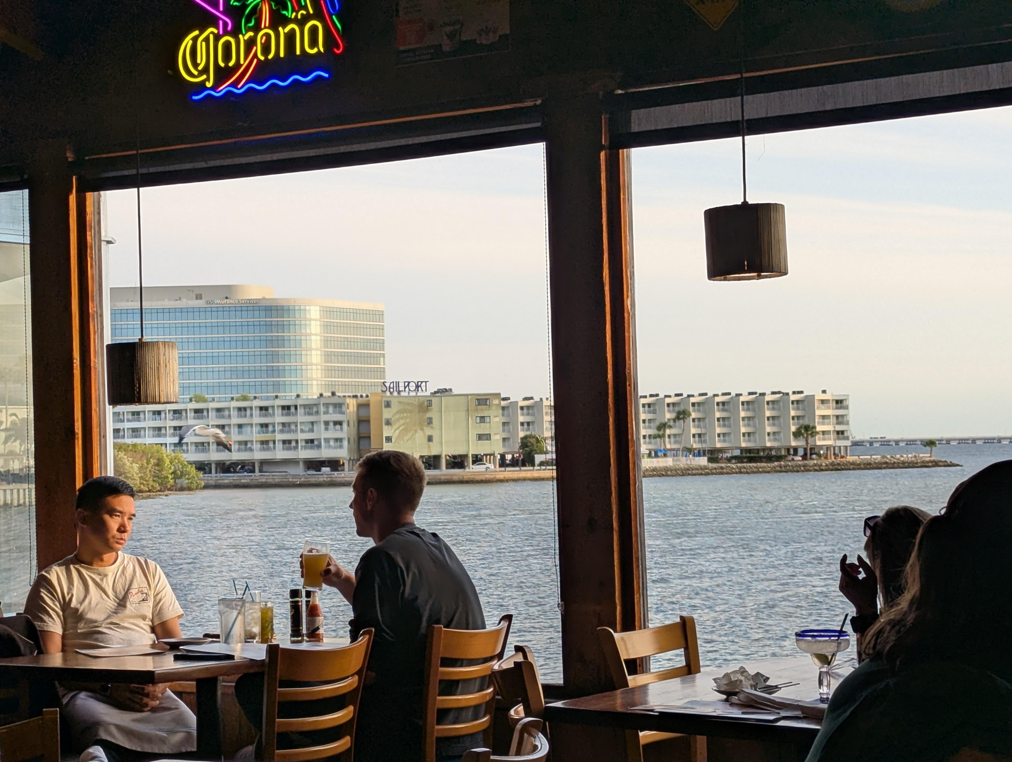 You can see the condo from Whiskey Joes