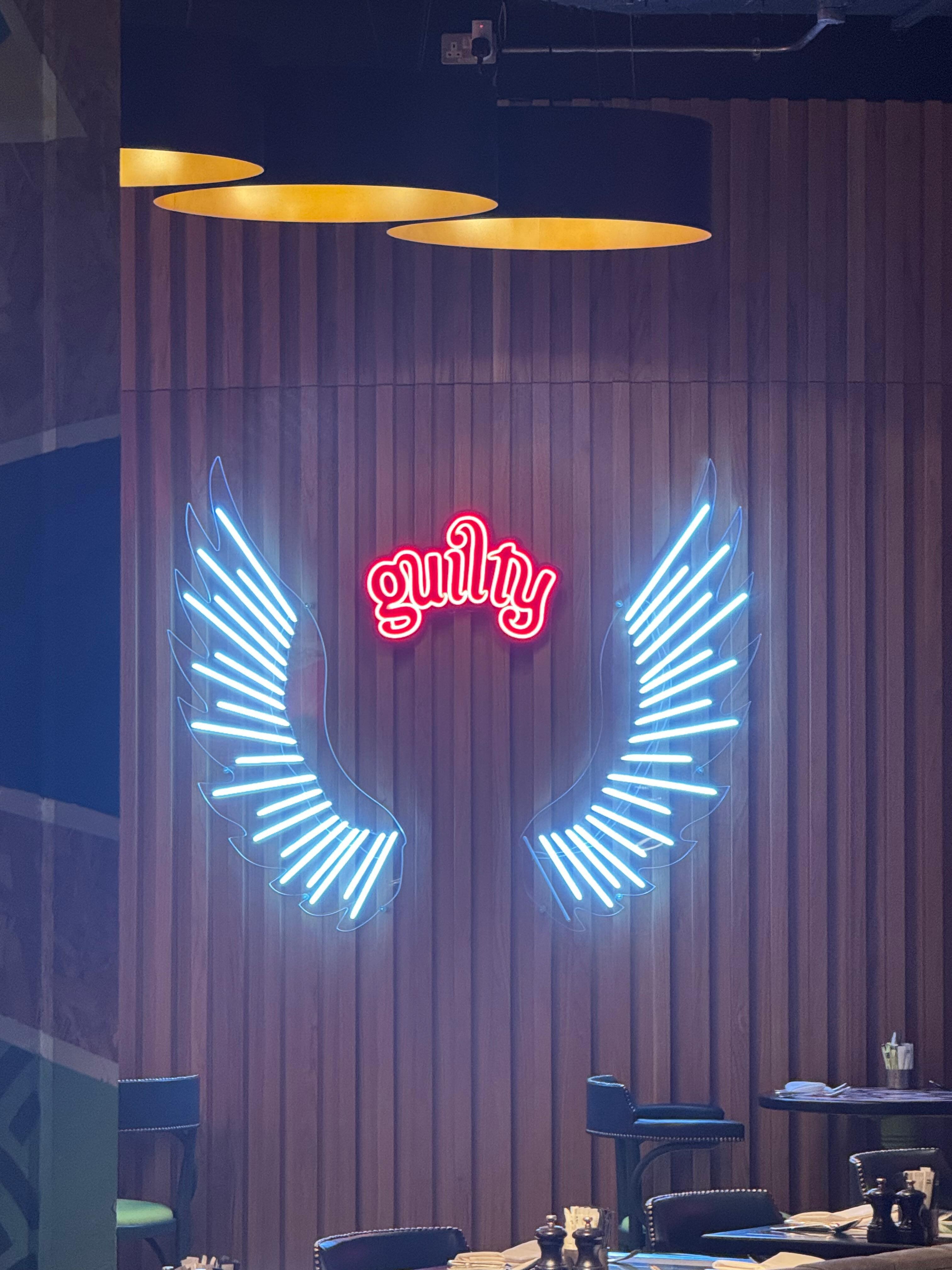 Next to the bar 