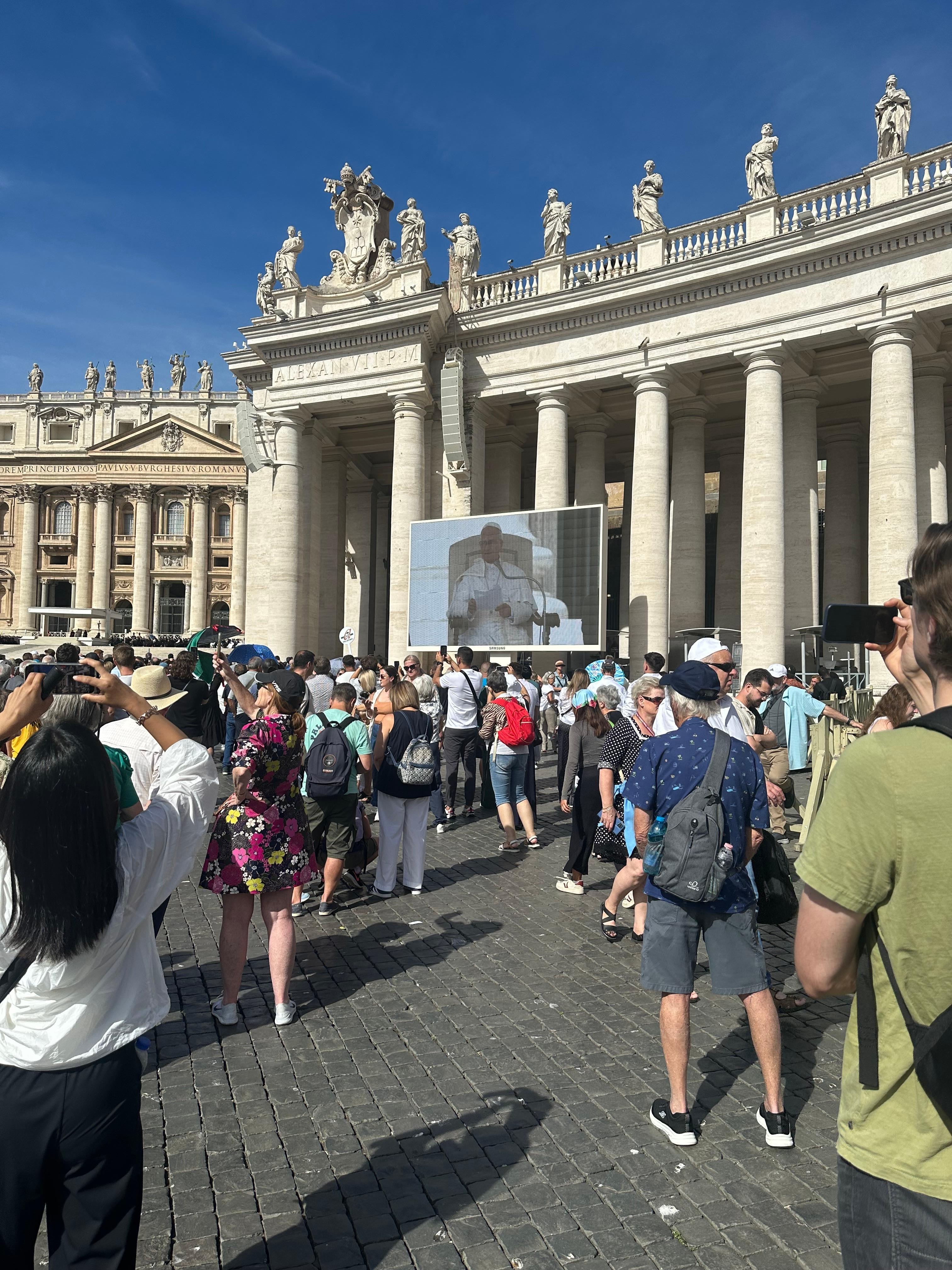 St Peter’s Square! 