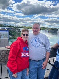 Enjoying the Falls on the Canadian side ❤️