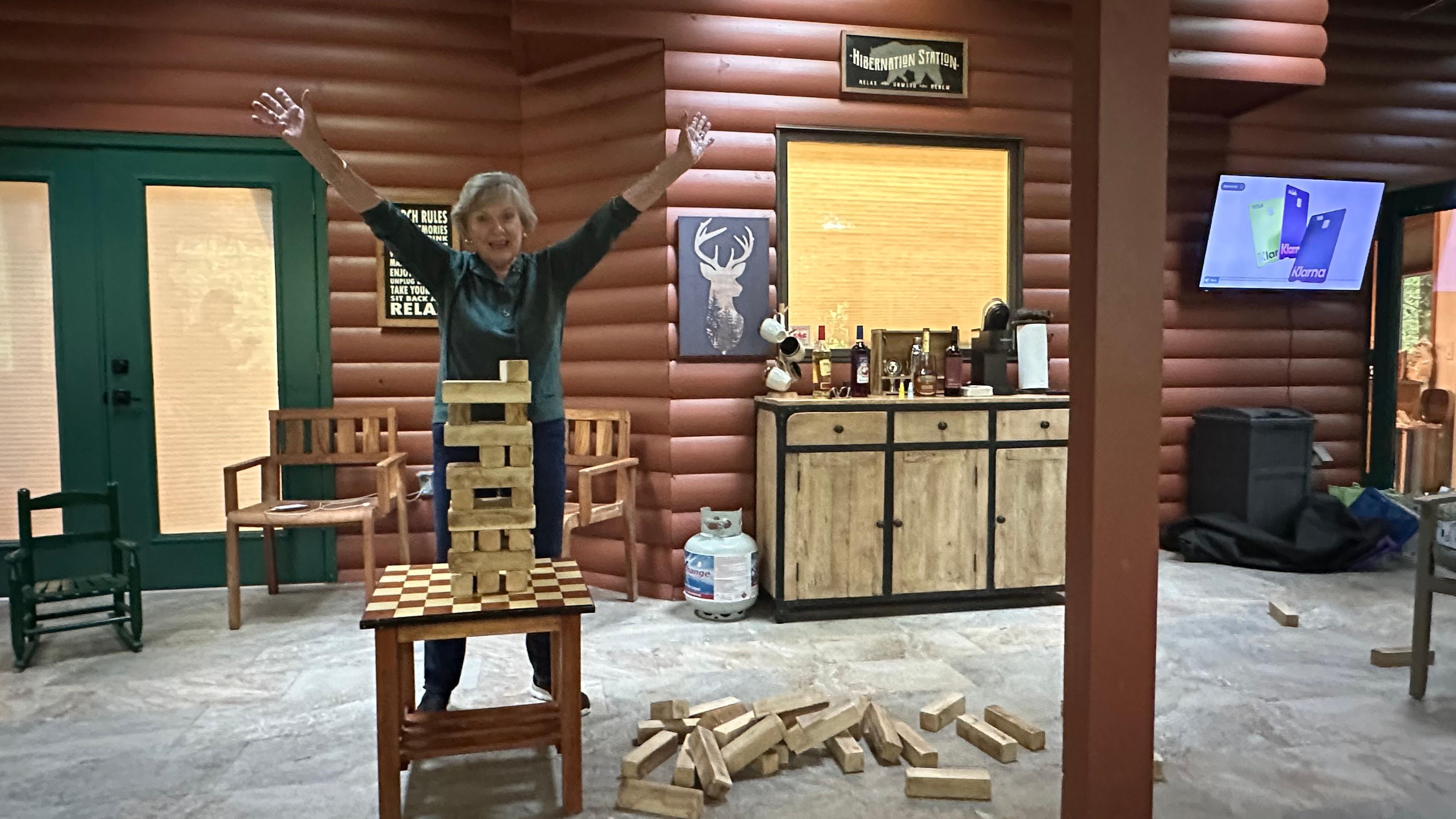 Back porch entertainment 