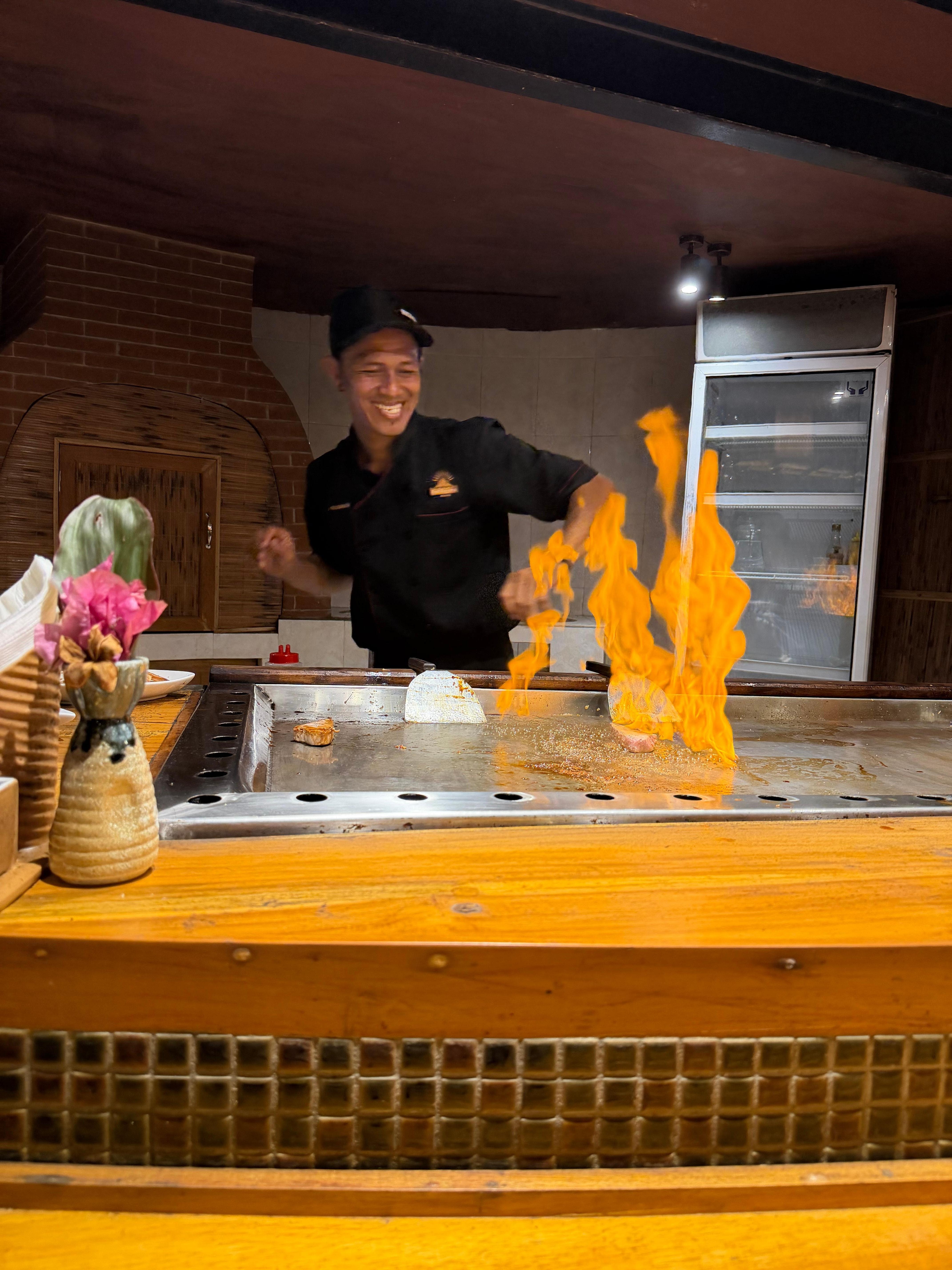 Teppanyaki dinner delicious ! 