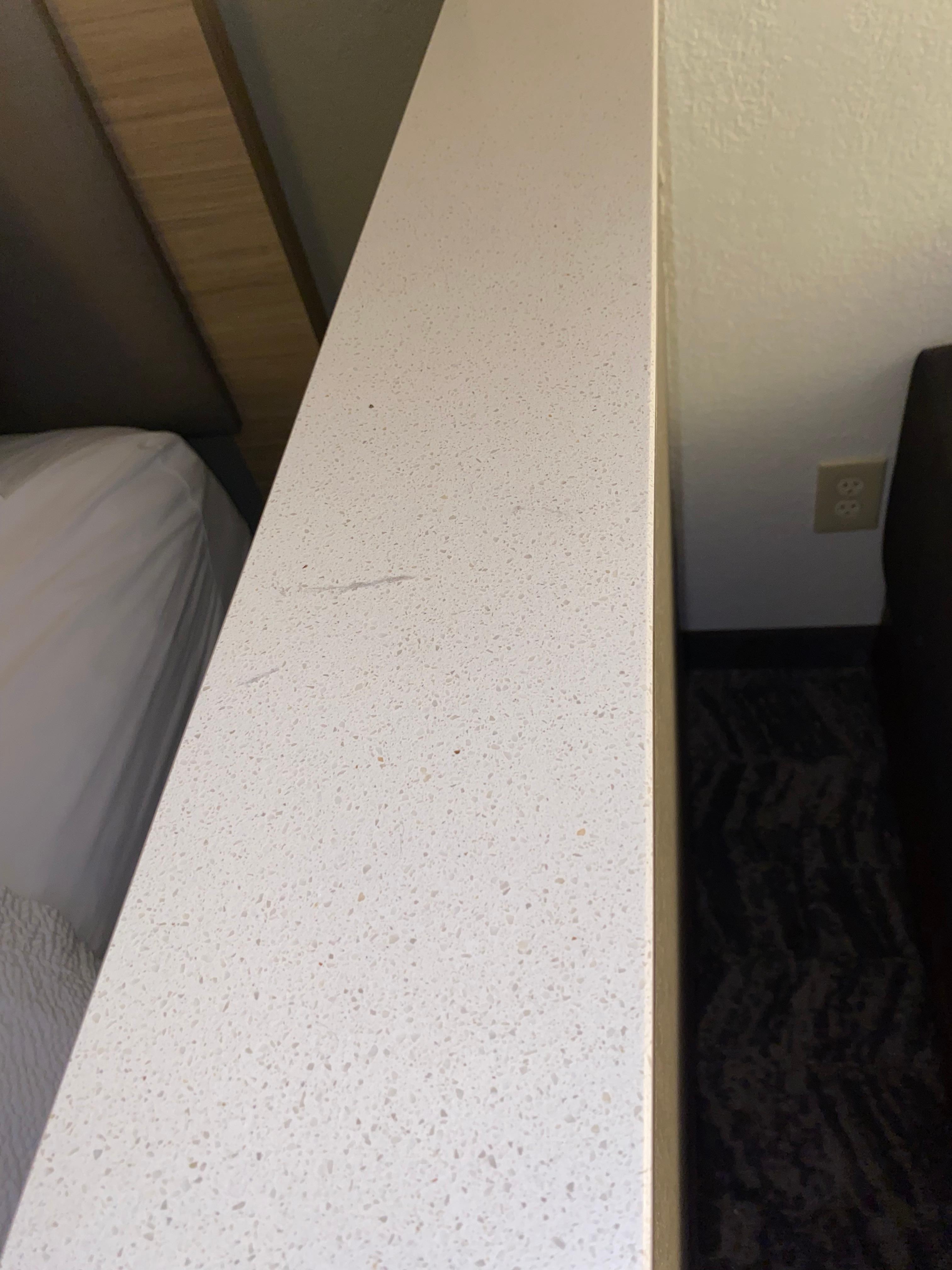 
That was dust accumulated in the area