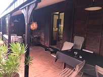 La terrasse couverte
