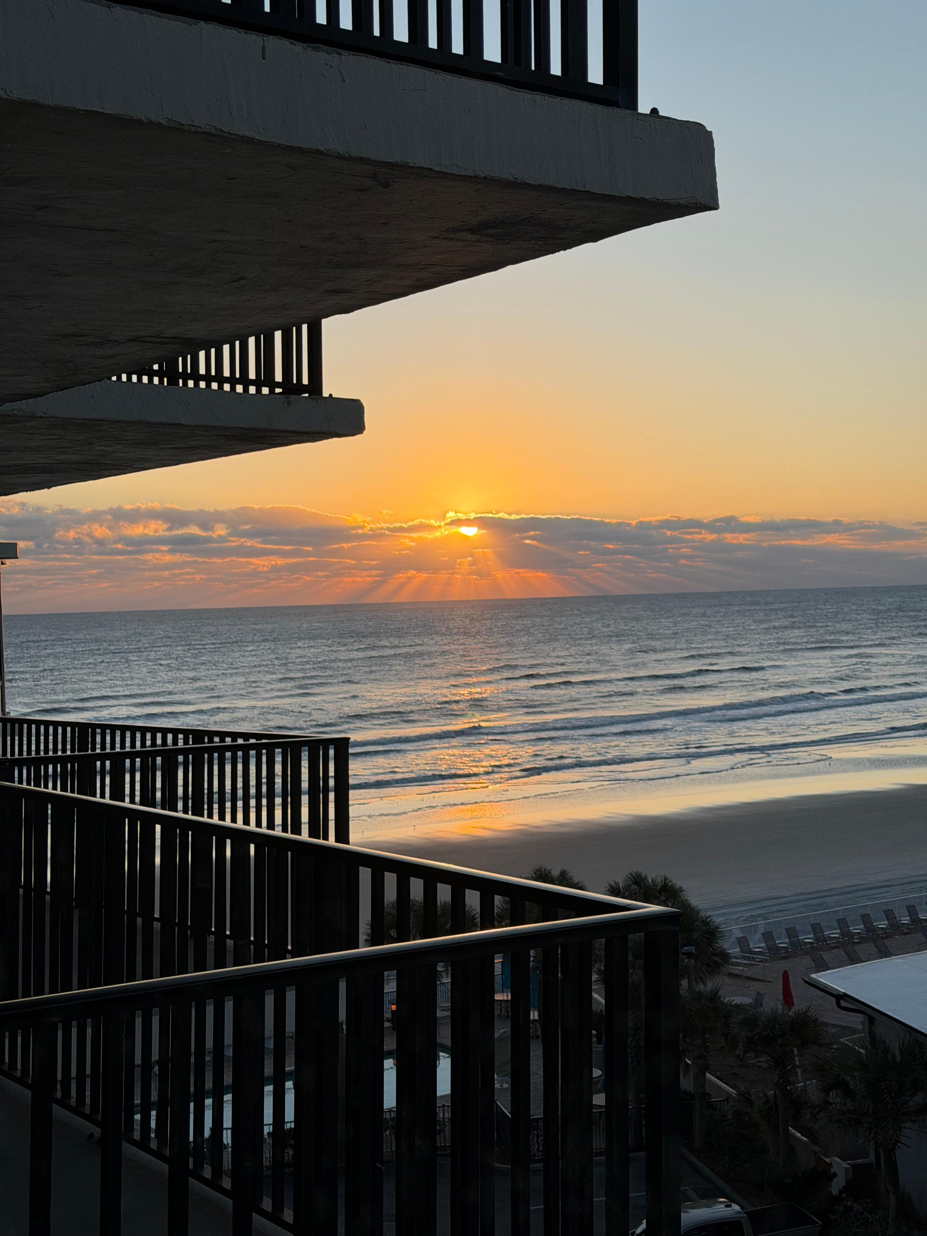 Balcony view 6th floor 