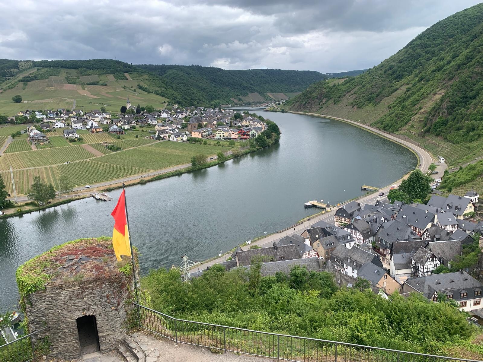 Blick von der Burg Metternich