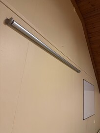 Projector and whiteboard