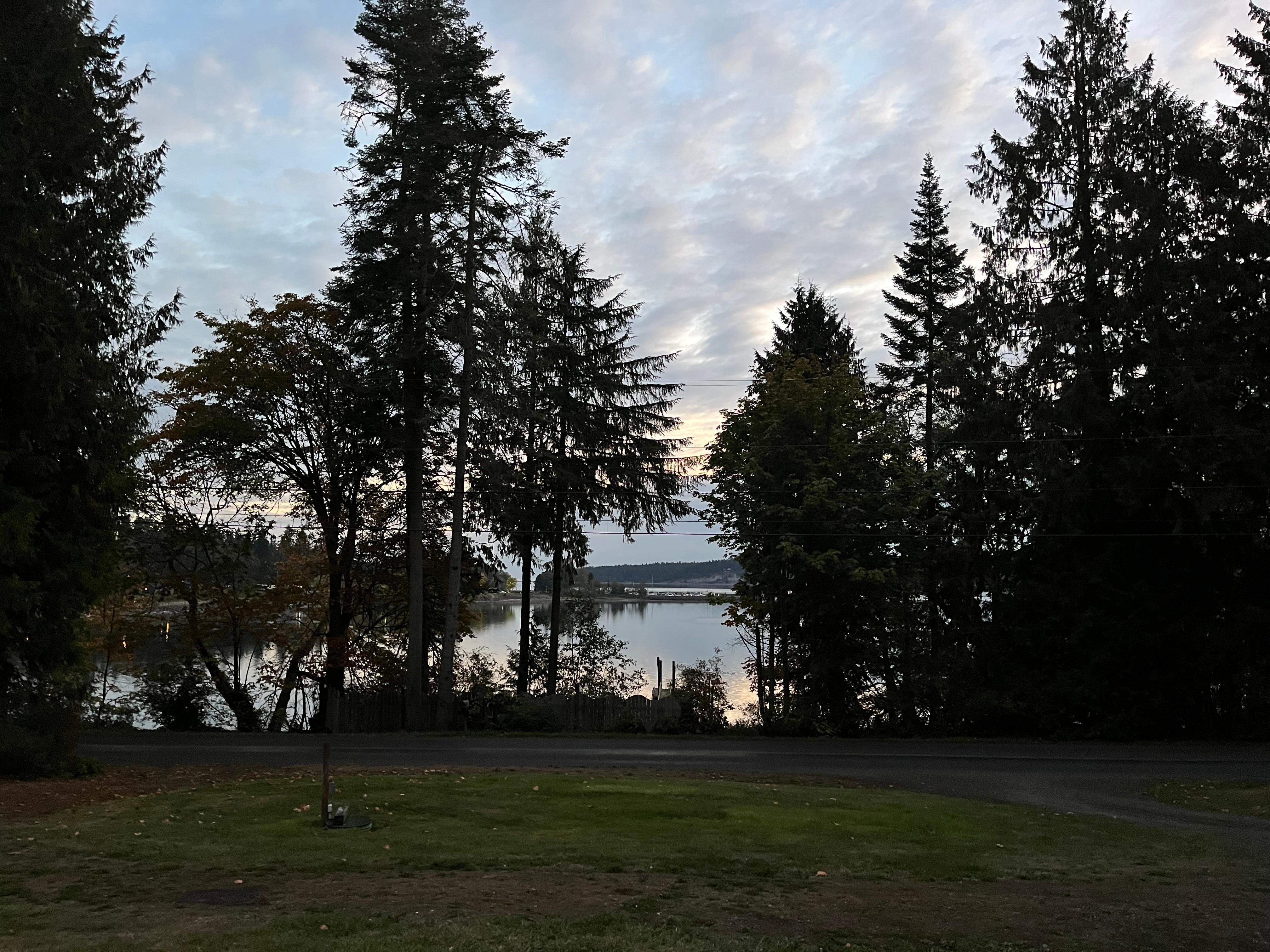 View from front door. 