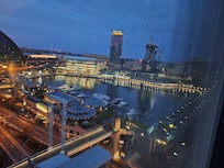 View from our room.