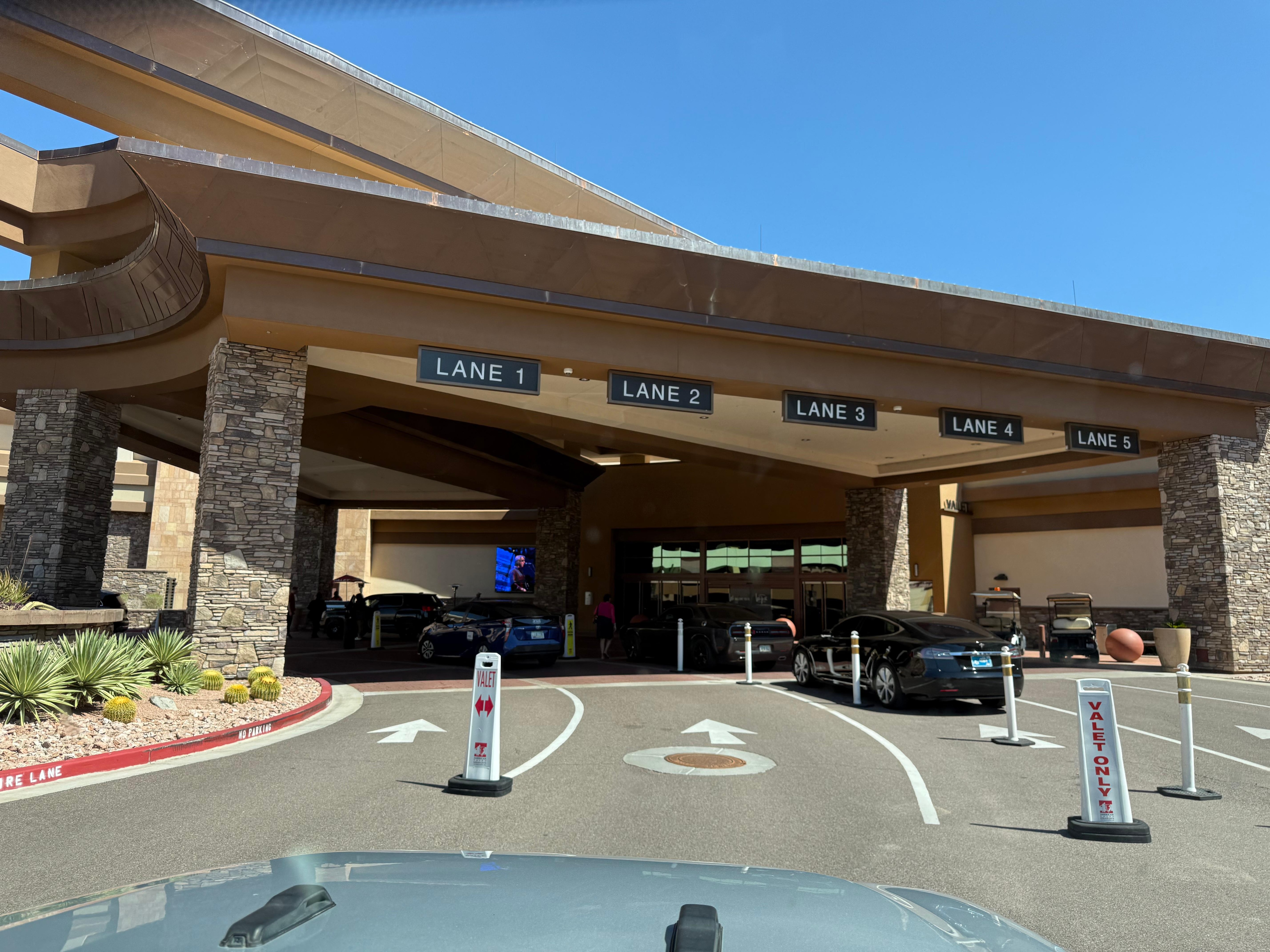 Drive up to casino
