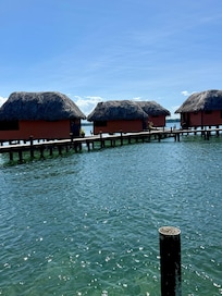 Over water bungalows
